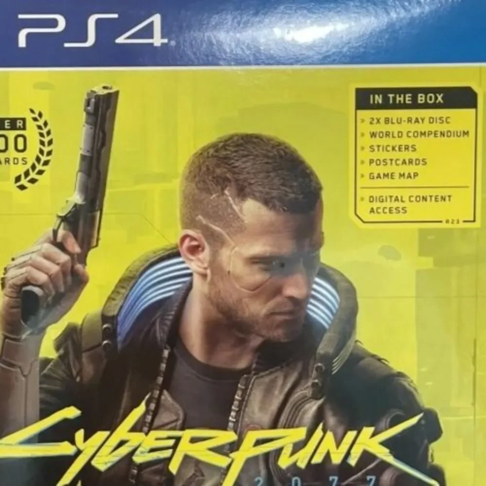 Cyberpunk 2077 Collector Edition PS4 Sealed Game, First Release 2020- Sealed